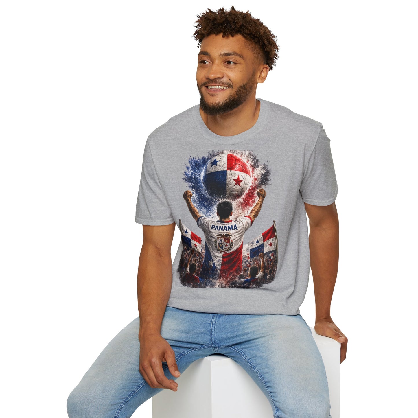 Panama Fußball Fan T-Shirt | Panama Supporter Shirt | Panama Fan Design | Fußball Fanartikel | Geschenk für Panama Fans
