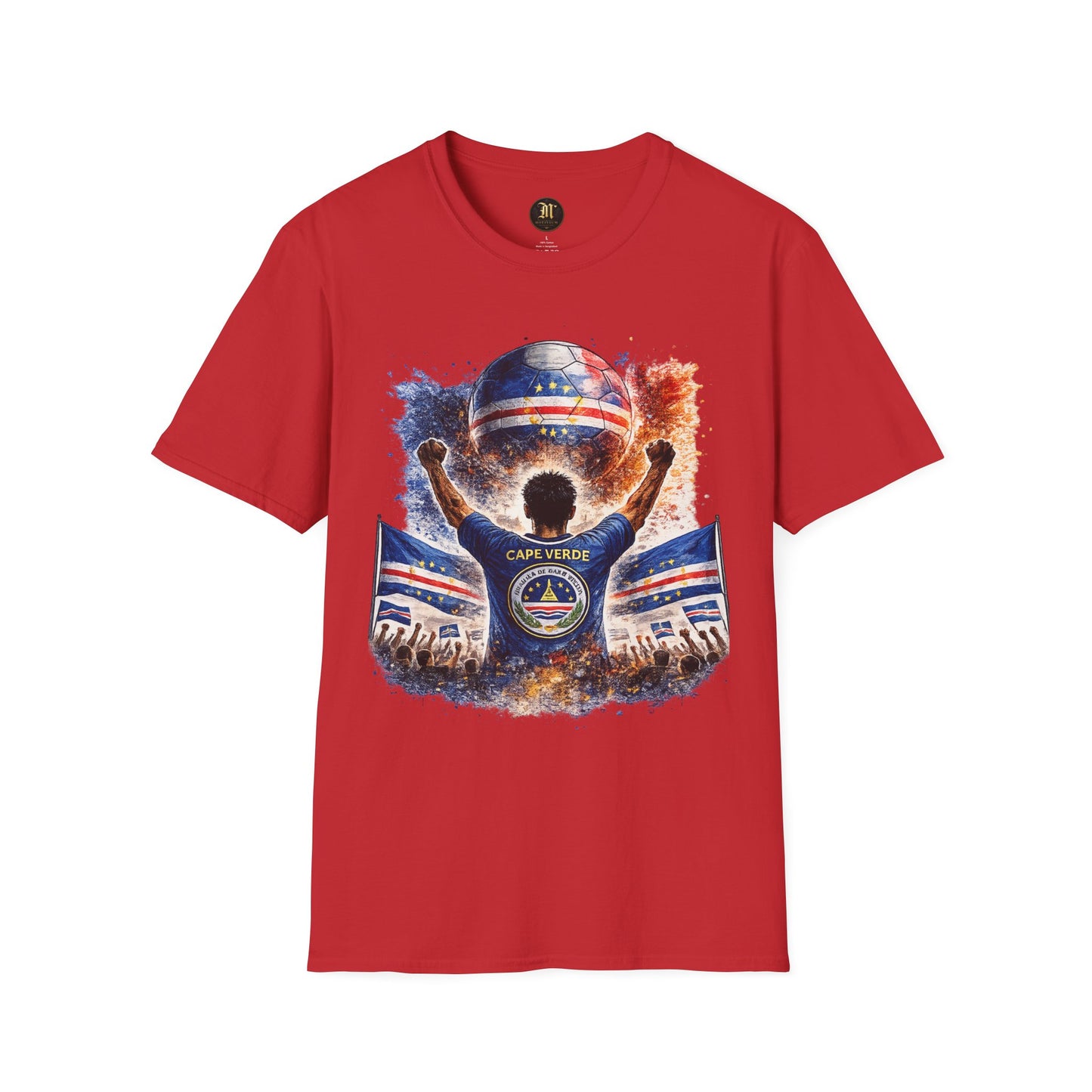 Kap Verde Fan Shirt – Cape Verde Football Supporter T-Shirt | Fußball Fan Geschenk