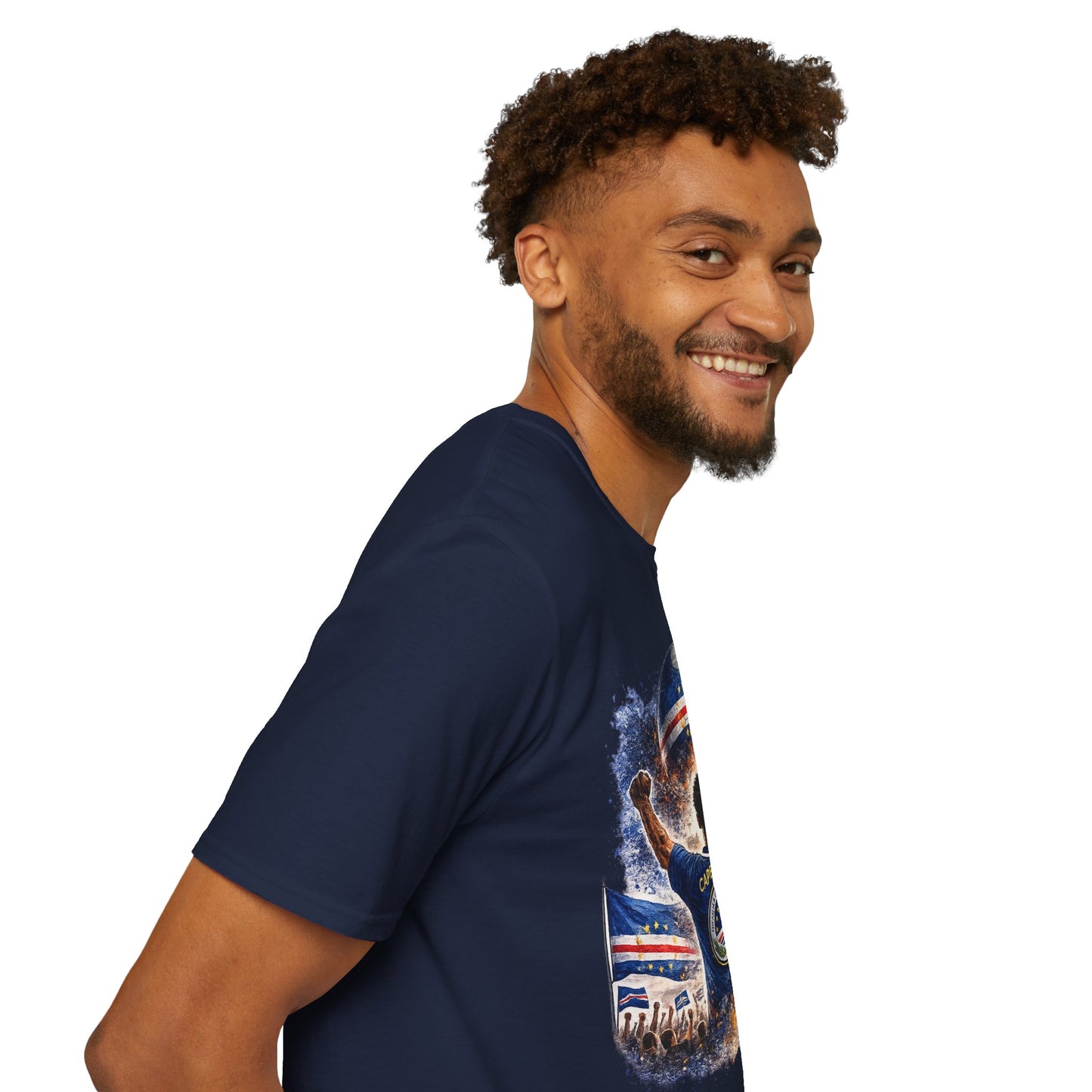 Kap Verde Fan Shirt – Cape Verde Football Supporter T-Shirt | Fußball Fan Geschenk