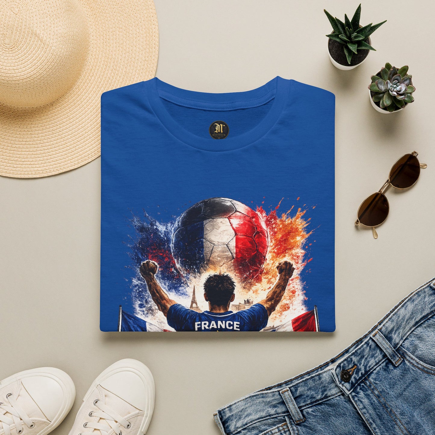 Frankreich Fan Shirt 2026 | France Football Supporter T-Shirt | Fußball Fan Geschenk