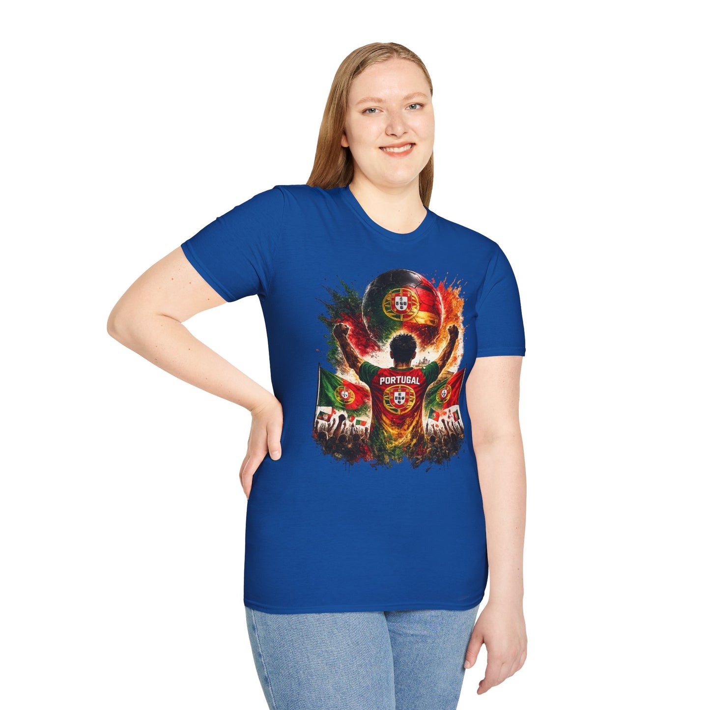 Portugal Fan Shirt 2026 | Portugal Football Supporter T-Shirt | Fußball Fan Geschenk