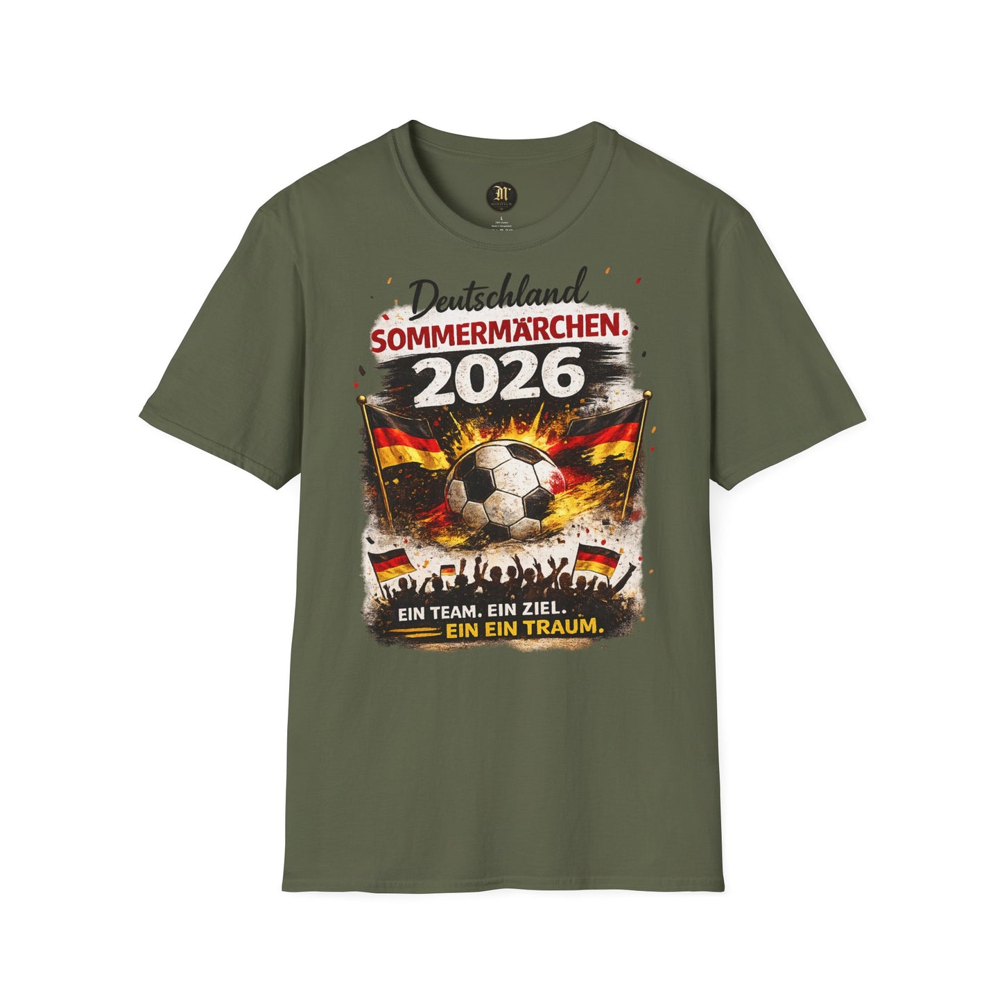 Deutschland Sommermärchen 2026 T-Shirt – Fußball Fan Shirt | Ein Team. Ein Ziel. Ein Traum.