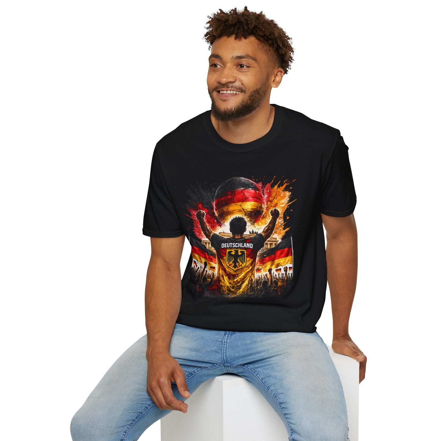 Deutschland Fan Shirt 2026 | German Football Supporter T-Shirt | Fußball Fan Geschenk