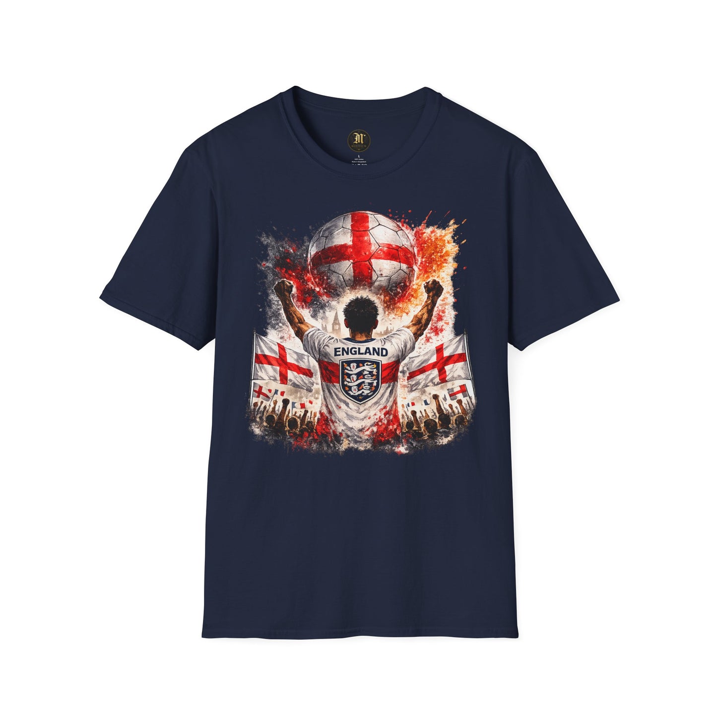 England Fan Shirt 2026 | England Football Supporter T-Shirt | Fußball Fan Geschenk