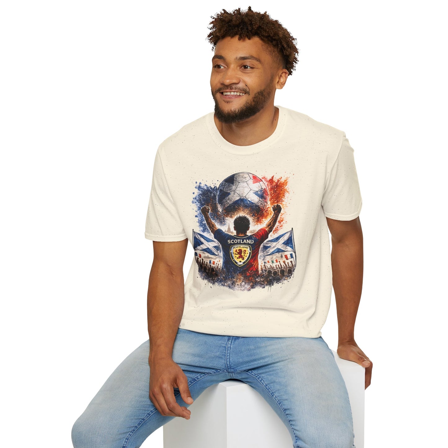 Schottland Fan Shirt – Scotland Football Supporter Design | Fußball Fan Geschenk