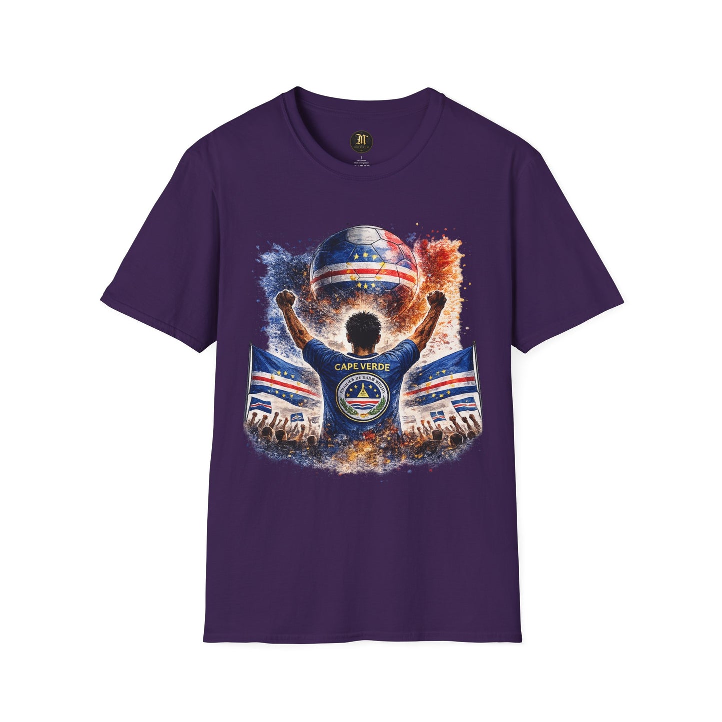 Kap Verde Fan Shirt – Cape Verde Football Supporter T-Shirt | Fußball Fan Geschenk