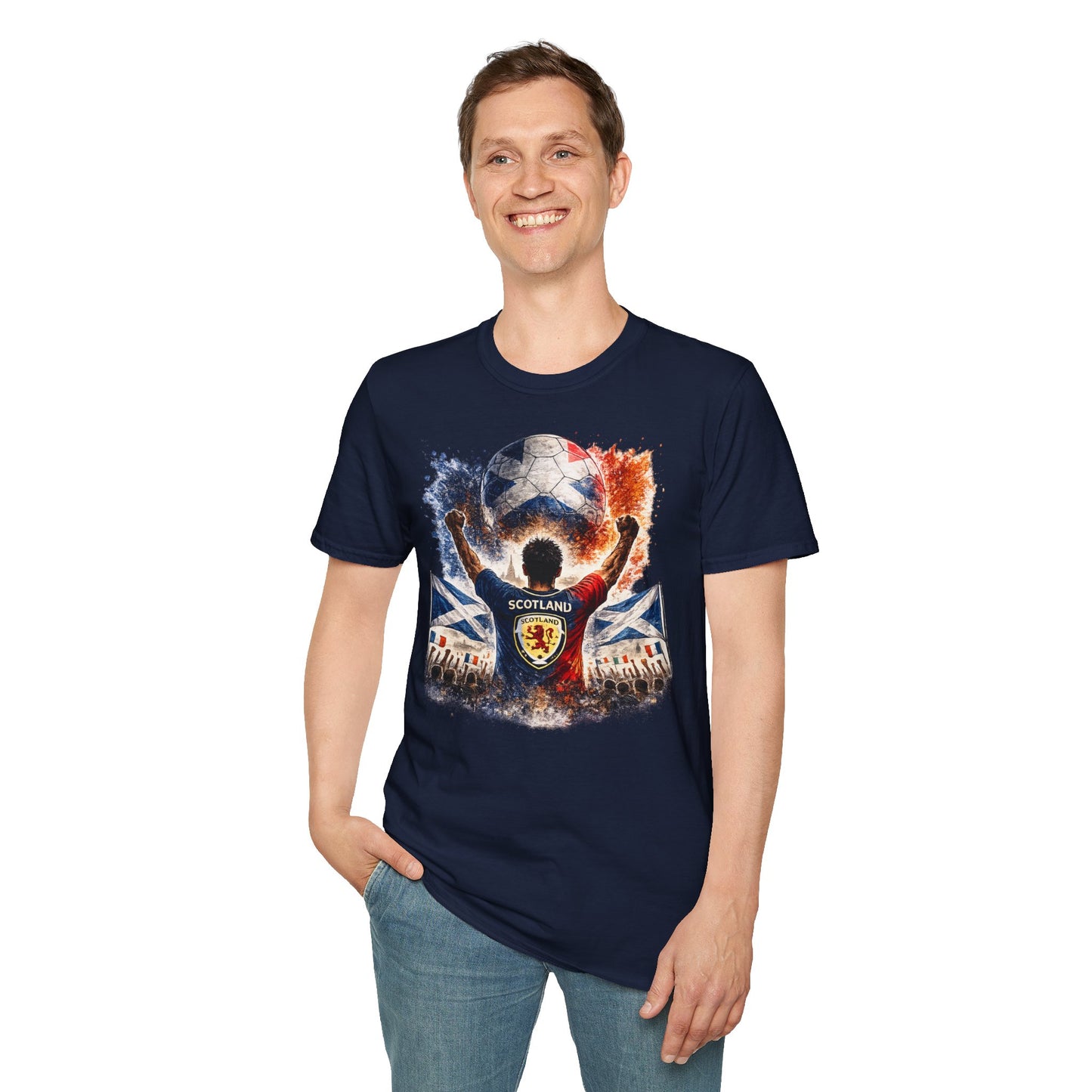 Schottland Fan Shirt – Scotland Football Supporter Design | Fußball Fan Geschenk