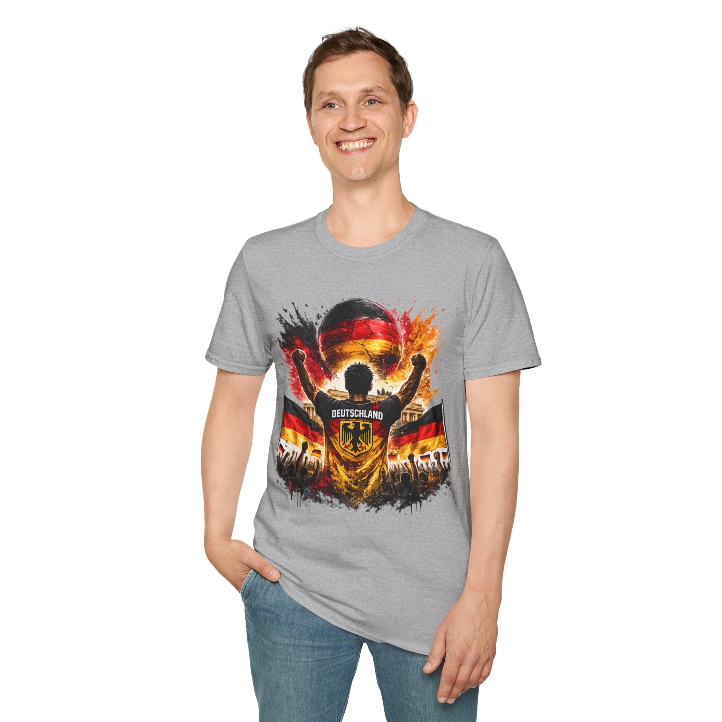 Deutschland Fan Shirt 2026 | German Football Supporter T-Shirt | Fußball Fan Geschenk