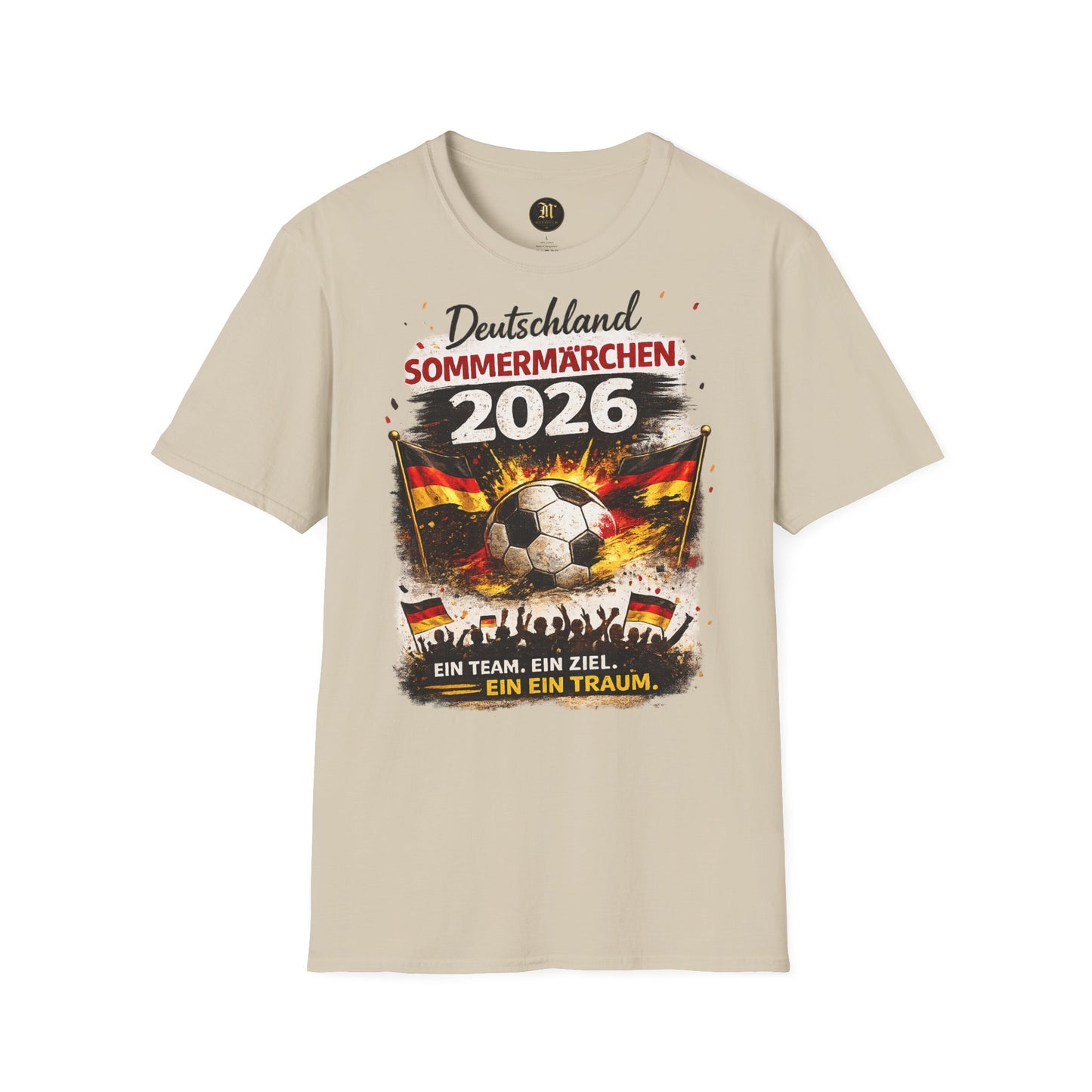 Deutschland Sommermärchen 2026 T-Shirt – Fußball Fan Shirt | Ein Team. Ein Ziel. Ein Traum.