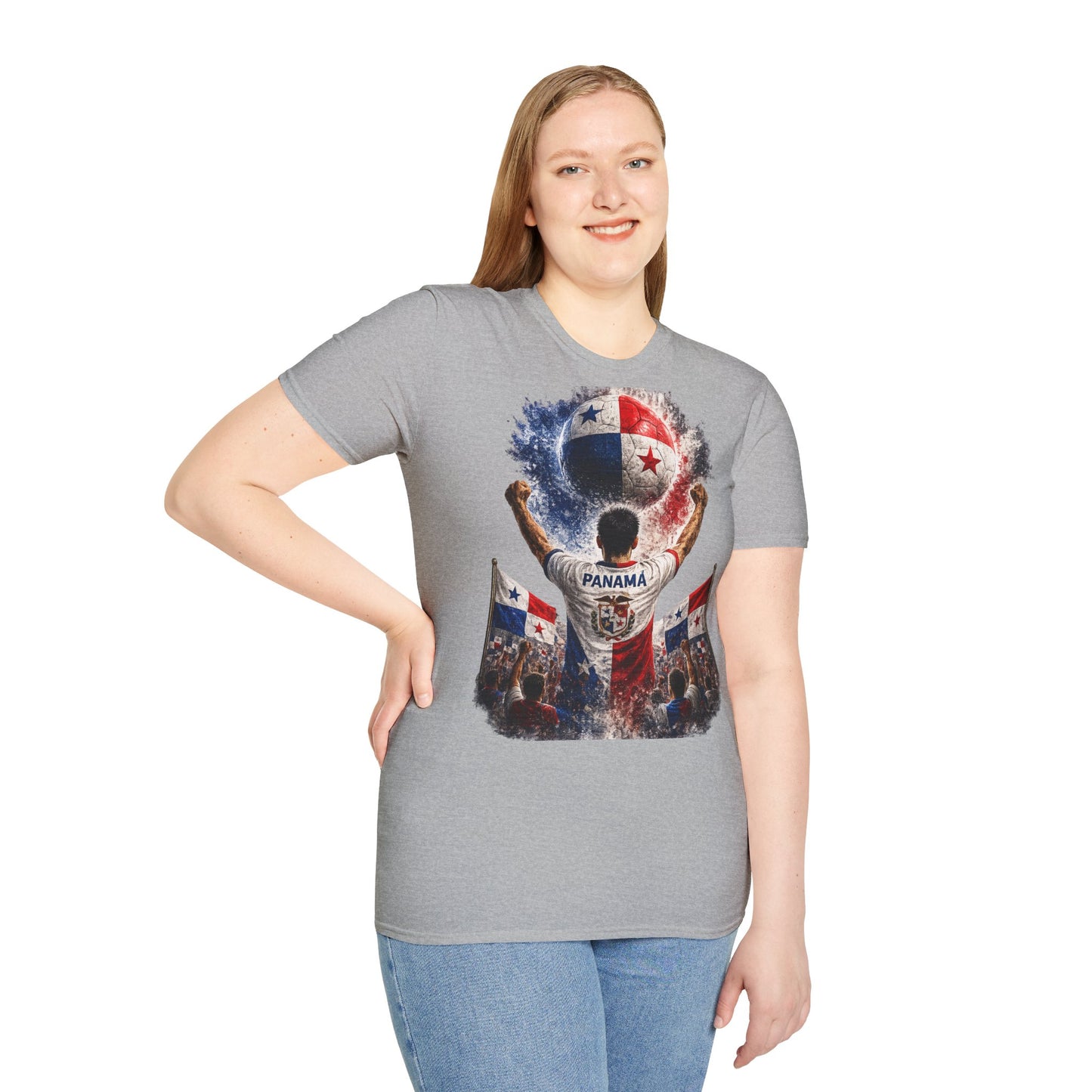 Panama Fußball Fan T-Shirt | Panama Supporter Shirt | Panama Fan Design | Fußball Fanartikel | Geschenk für Panama Fans