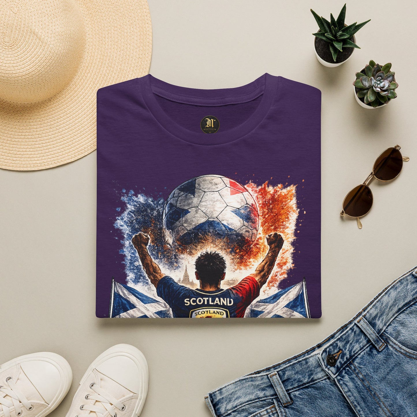 Schottland Fan Shirt – Scotland Football Supporter Design | Fußball Fan Geschenk