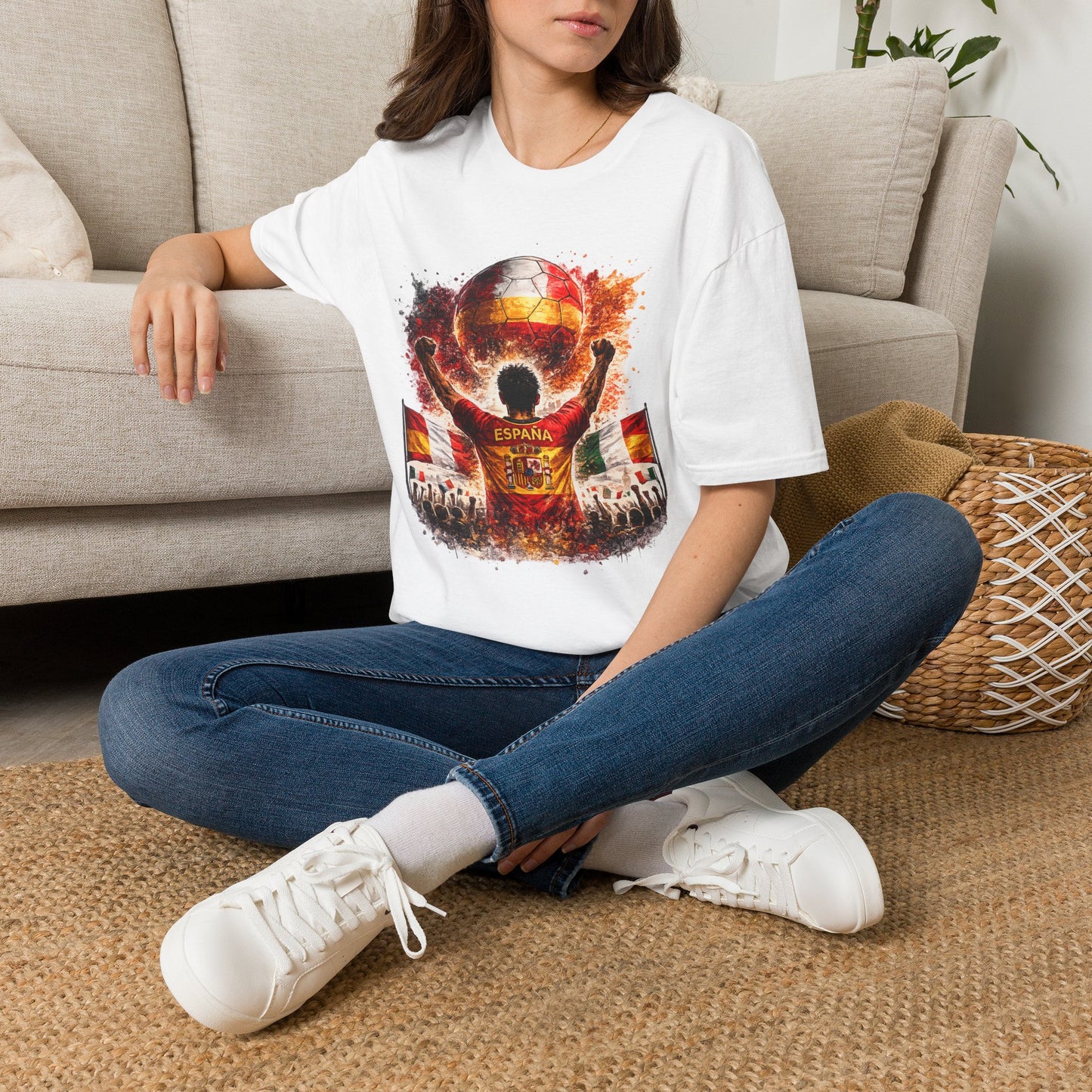 Spanien Fan Shirt 2026 | Spain Football Supporter T-Shirt | Fußball Fan Geschenk