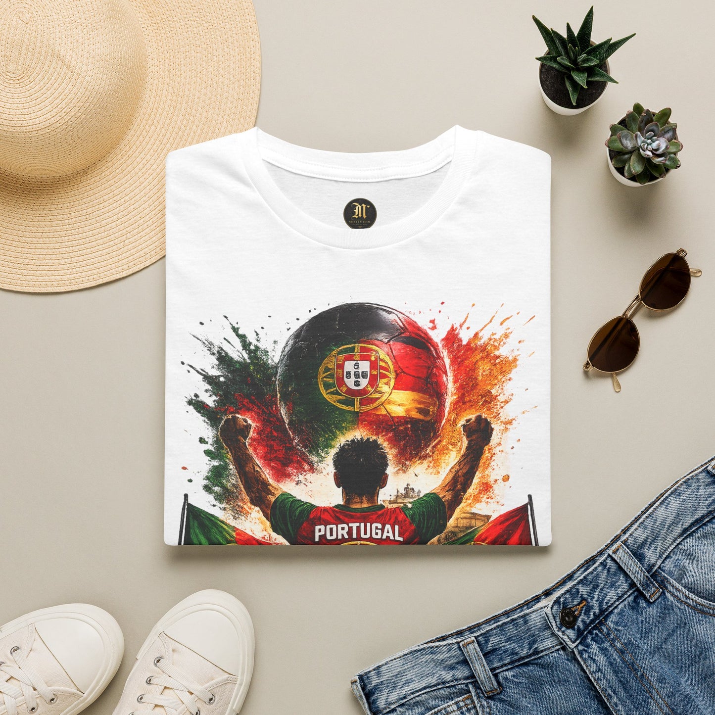 Portugal Fan Shirt 2026 | Portugal Football Supporter T-Shirt | Fußball Fan Geschenk