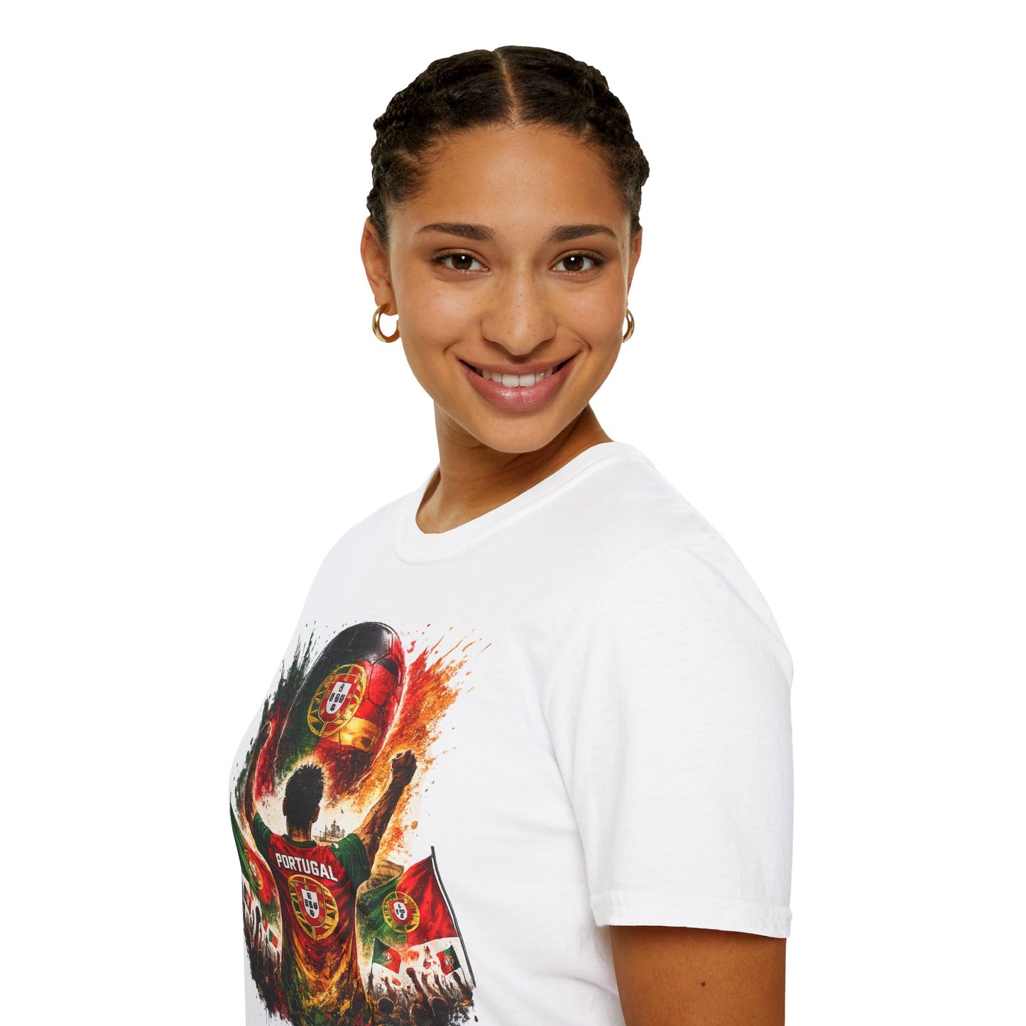 Portugal Fan Shirt 2026 | Portugal Football Supporter T-Shirt | Fußball Fan Geschenk