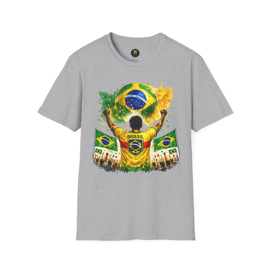 Brasilien Fan Shirt 2026 | Brazil Football Supporter T-Shirt | Fußball Fan Geschenk | Public Viewing | Brasil Supporter