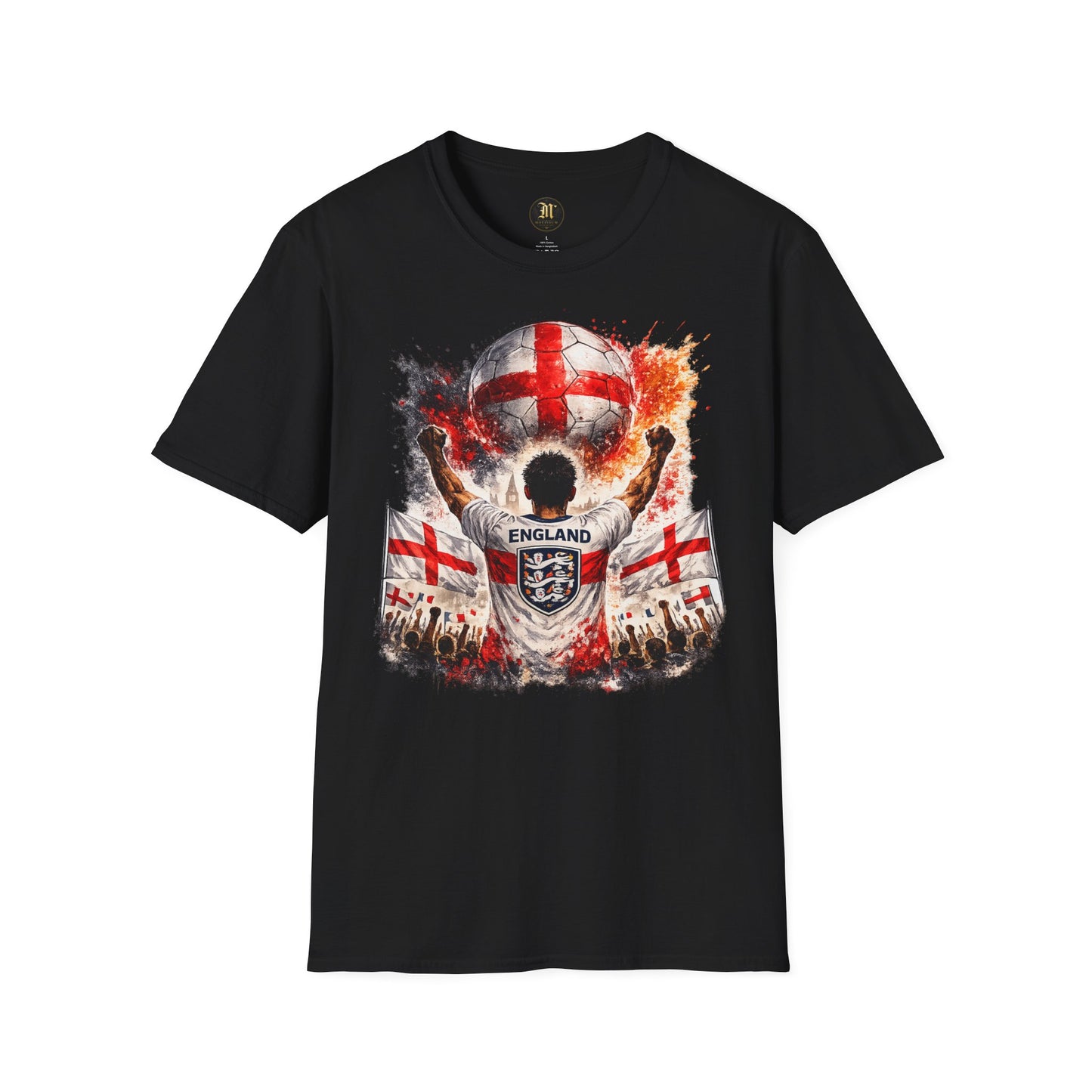 England Fan Shirt 2026 | England Football Supporter T-Shirt | Fußball Fan Geschenk