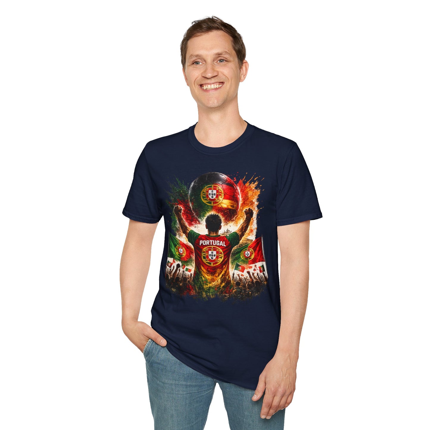 Portugal Fan Shirt 2026 | Portugal Football Supporter T-Shirt | Fußball Fan Geschenk