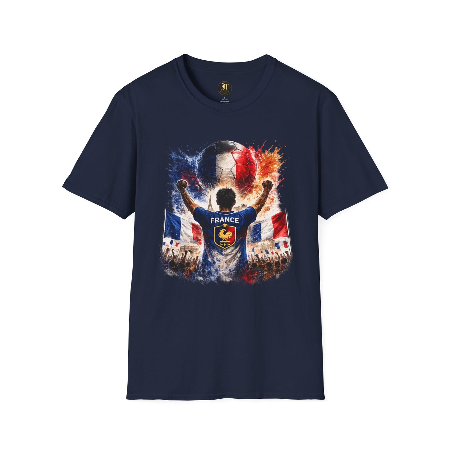 Frankreich Fan Shirt 2026 | France Football Supporter T-Shirt | Fußball Fan Geschenk
