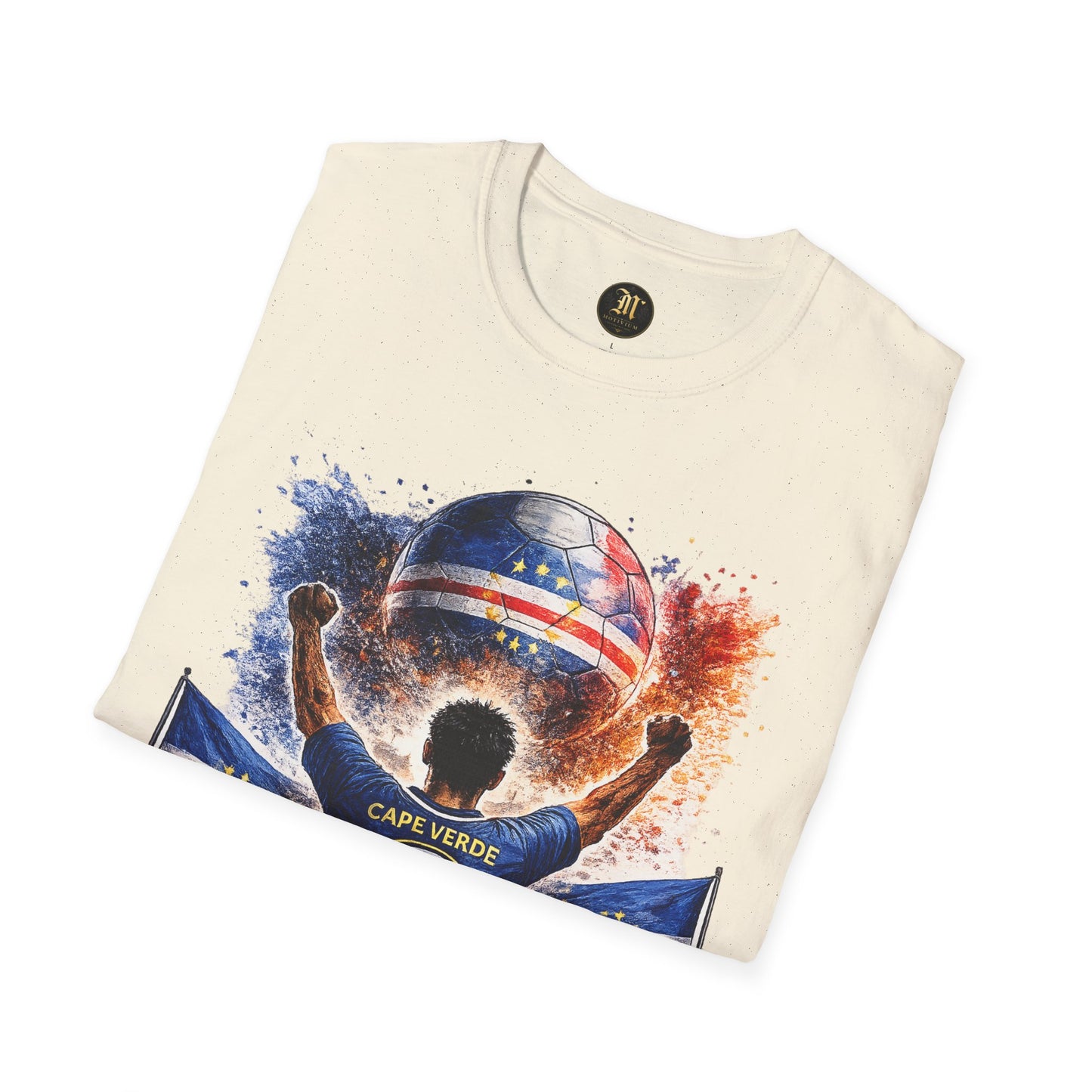 Kap Verde Fan Shirt – Cape Verde Football Supporter T-Shirt | Fußball Fan Geschenk