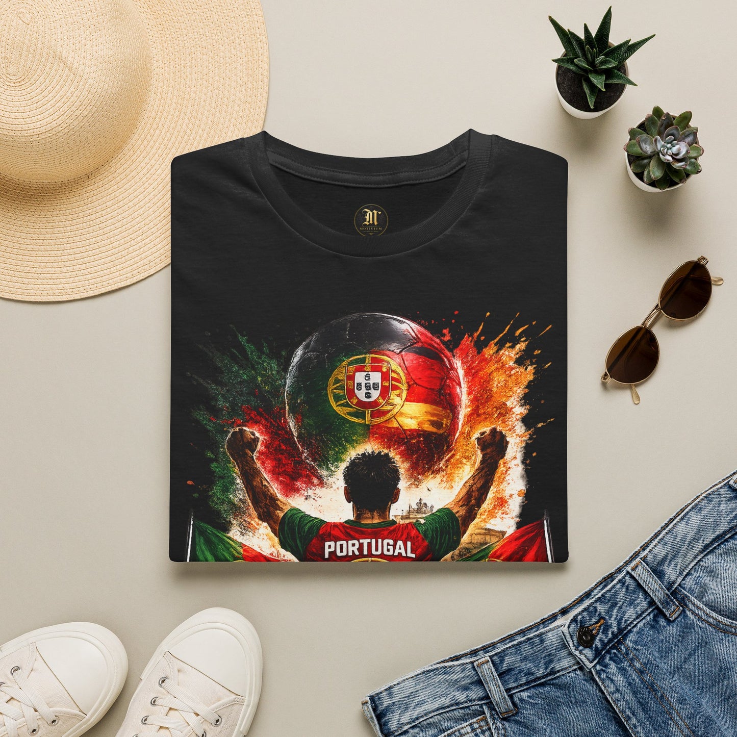 Portugal Fan Shirt 2026 | Portugal Football Supporter T-Shirt | Fußball Fan Geschenk