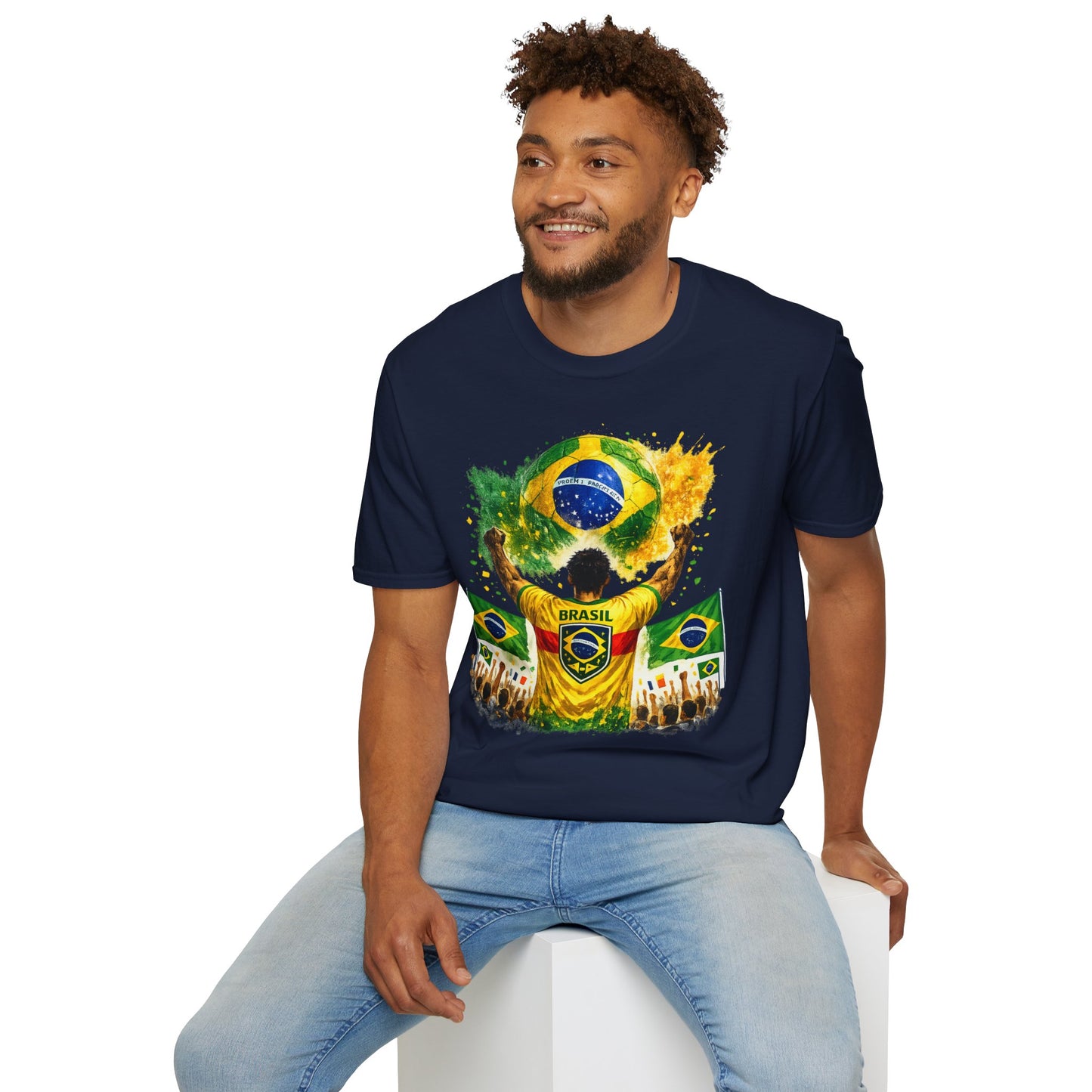 Brasilien Fan Shirt 2026 | Brazil Football Supporter T-Shirt | Fußball Fan Geschenk | Public Viewing | Brasil Supporter