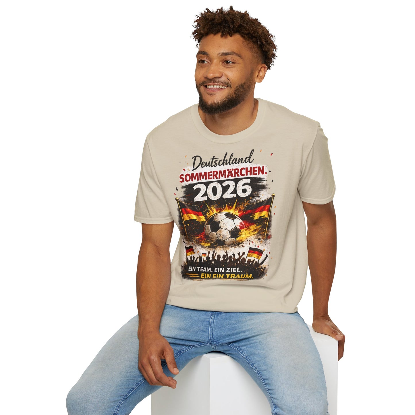 Deutschland Sommermärchen 2026 T-Shirt – Fußball Fan Shirt | Ein Team. Ein Ziel. Ein Traum.