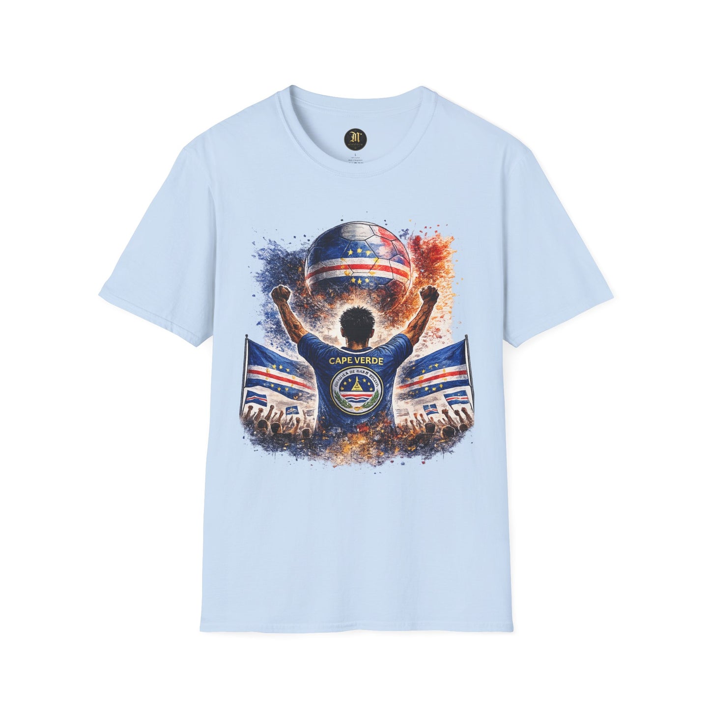 Kap Verde Fan Shirt – Cape Verde Football Supporter T-Shirt | Fußball Fan Geschenk