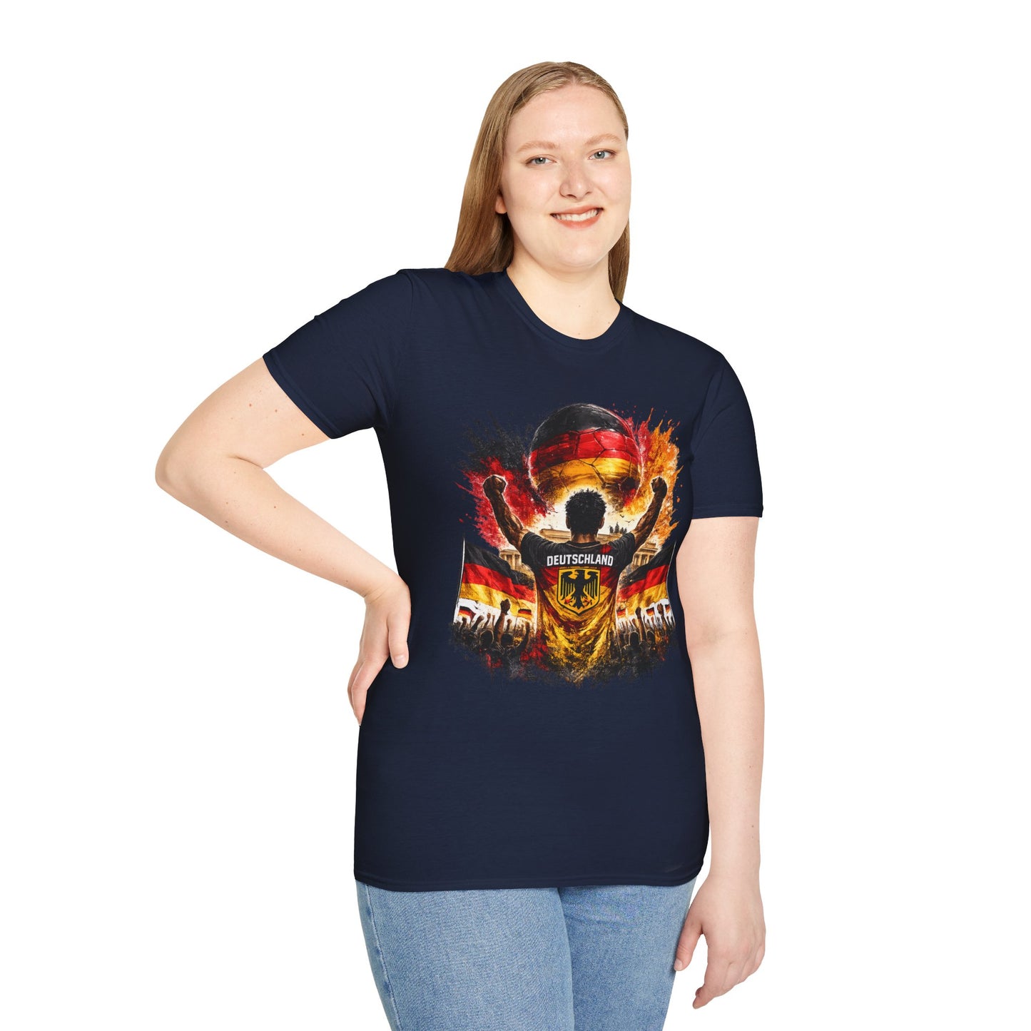 Deutschland Fan Shirt 2026 | German Football Supporter T-Shirt | Fußball Fan Geschenk