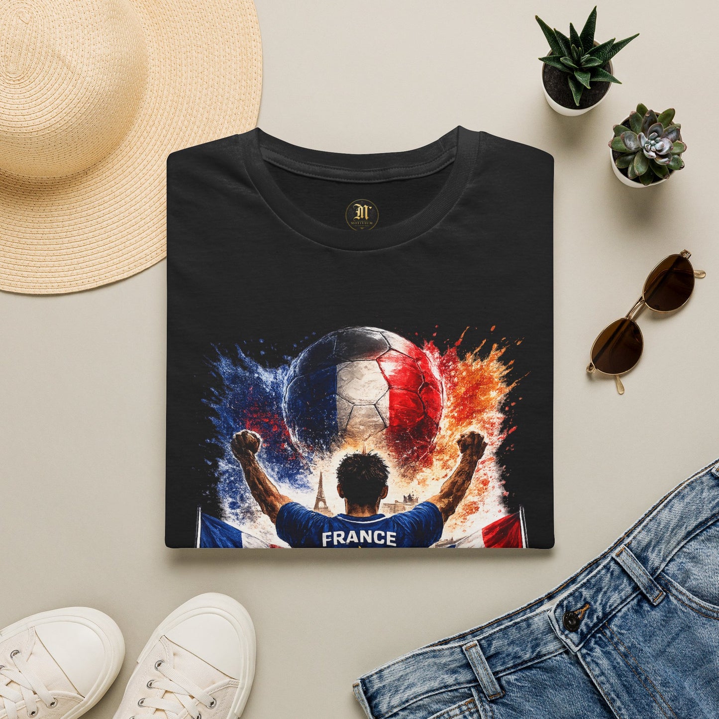 Frankreich Fan Shirt 2026 | France Football Supporter T-Shirt | Fußball Fan Geschenk