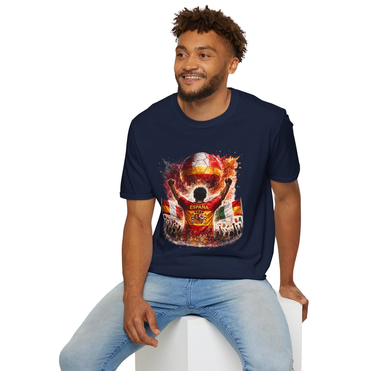 Spanien Fan Shirt 2026 | Spain Football Supporter T-Shirt | Fußball Fan Geschenk