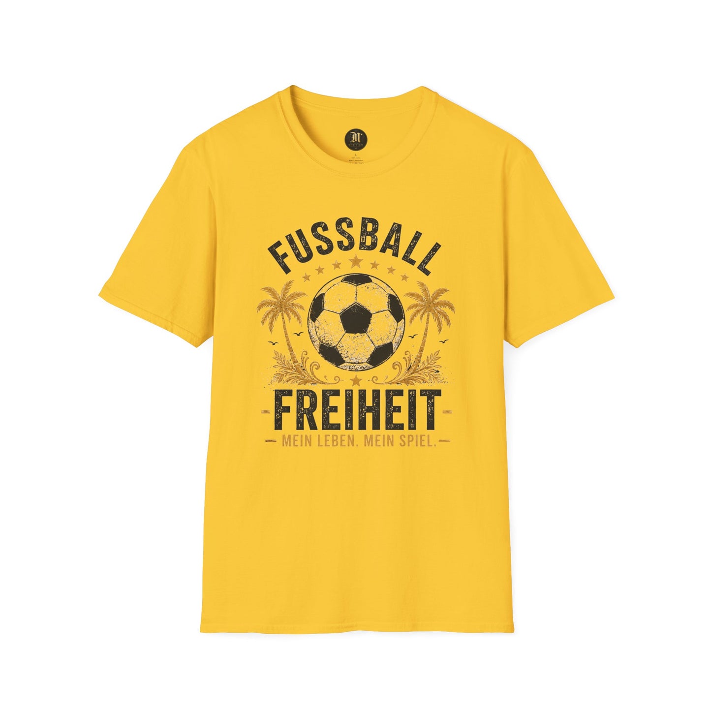 Fußball Freiheit Shirt – Vintage Fußball & Beach Lifestyle T-Shirt | Mein Leben. Mein Spiel