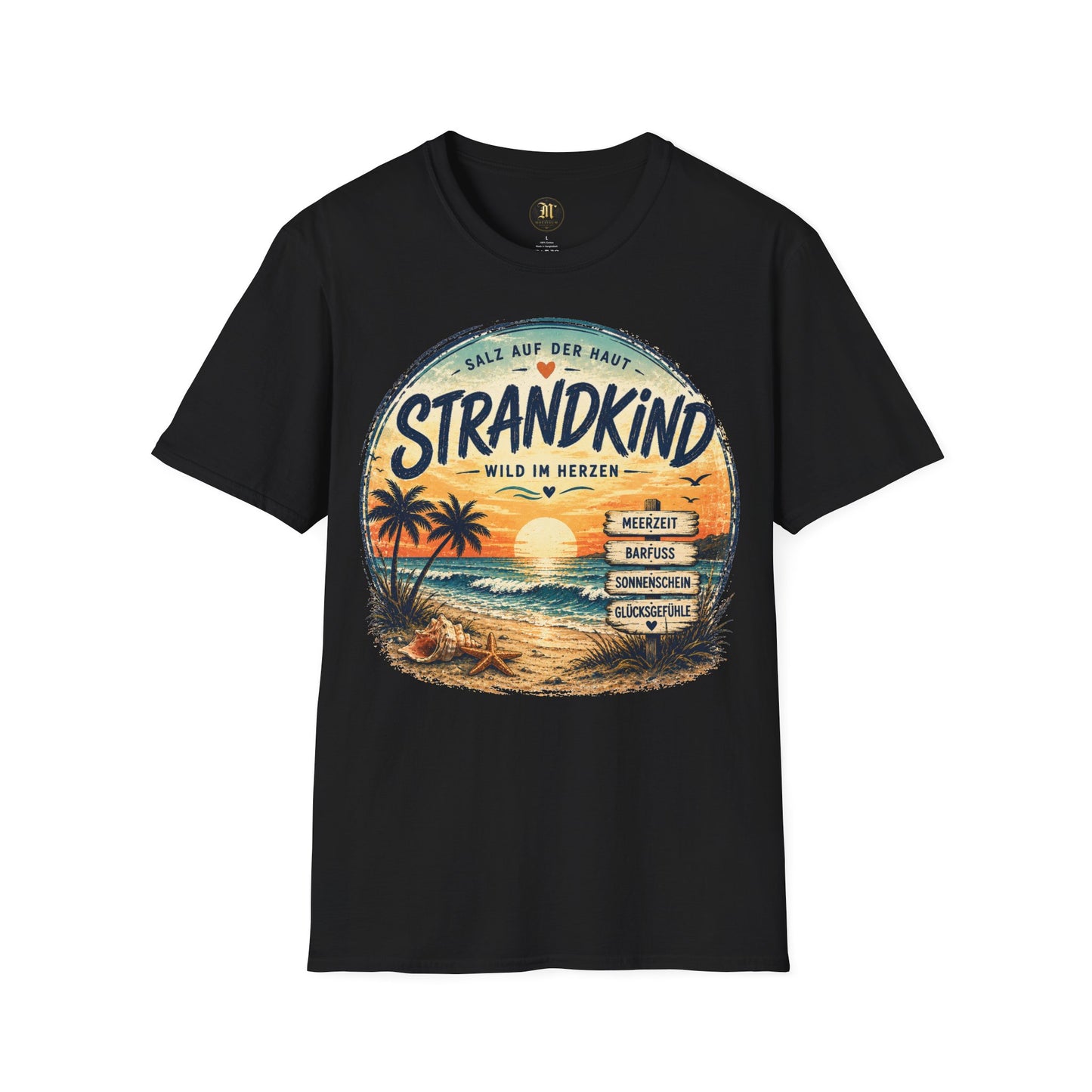 Strandkind T-Shirt – Salz auf der Haut, Wild im Herzen | Sommer & Meer Motiv