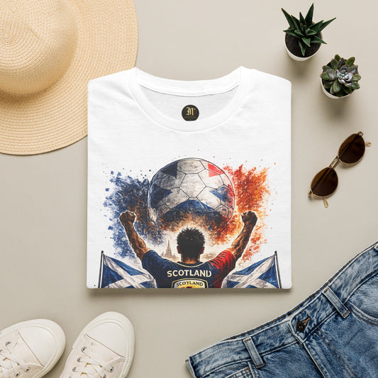 Schottland Fan Shirt – Scotland Football Supporter Design | Fußball Fan Geschenk