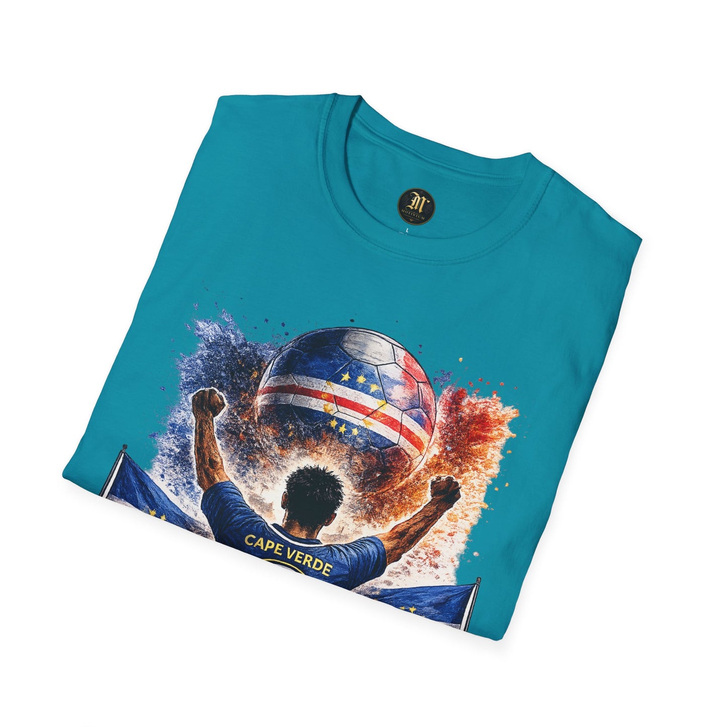 Kap Verde Fan Shirt – Cape Verde Football Supporter T-Shirt | Fußball Fan Geschenk
