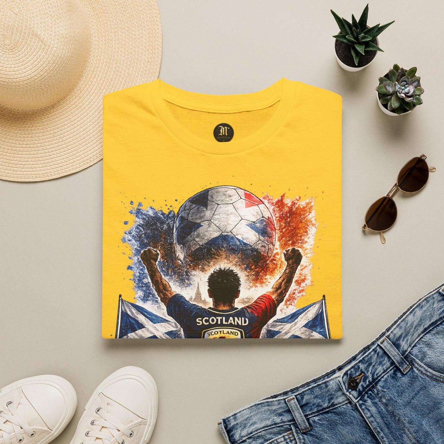 Schottland Fan Shirt – Scotland Football Supporter Design | Fußball Fan Geschenk