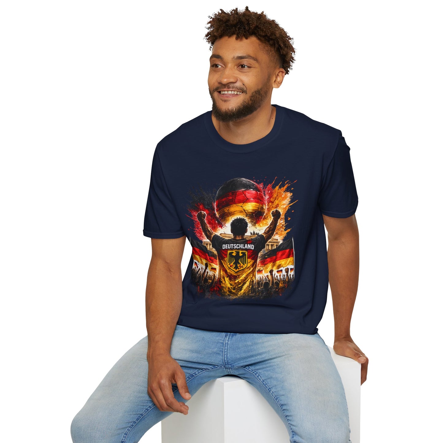 Deutschland Fan Shirt 2026 | German Football Supporter T-Shirt | Fußball Fan Geschenk