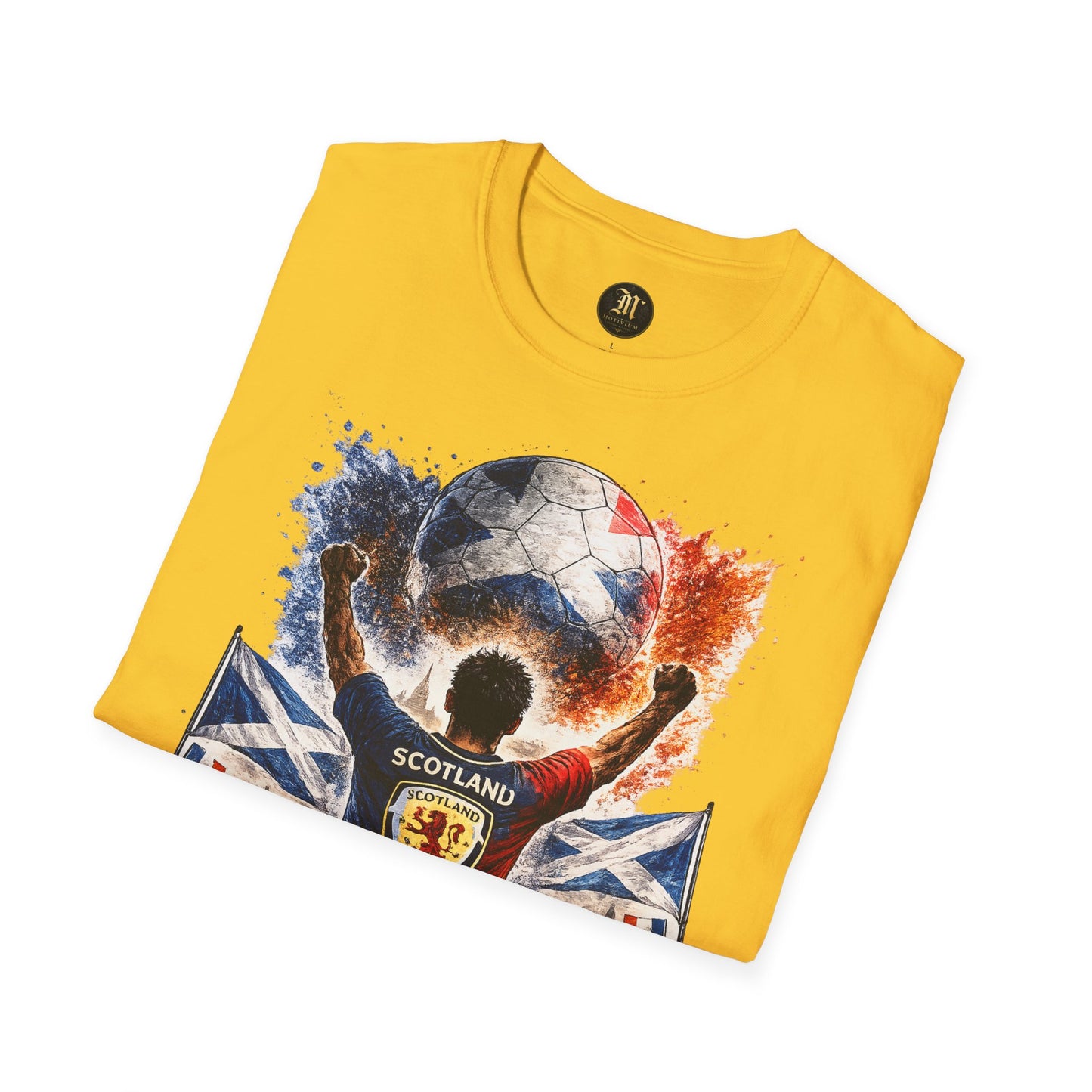 Schottland Fan Shirt – Scotland Football Supporter Design | Fußball Fan Geschenk