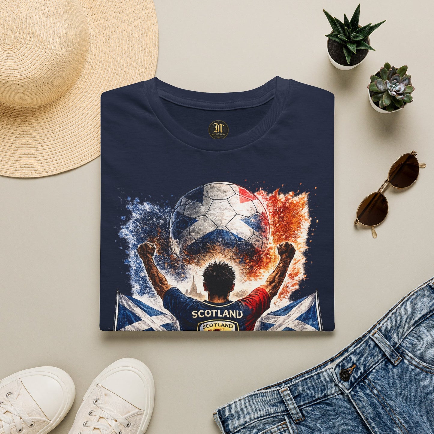 Schottland Fan Shirt – Scotland Football Supporter Design | Fußball Fan Geschenk