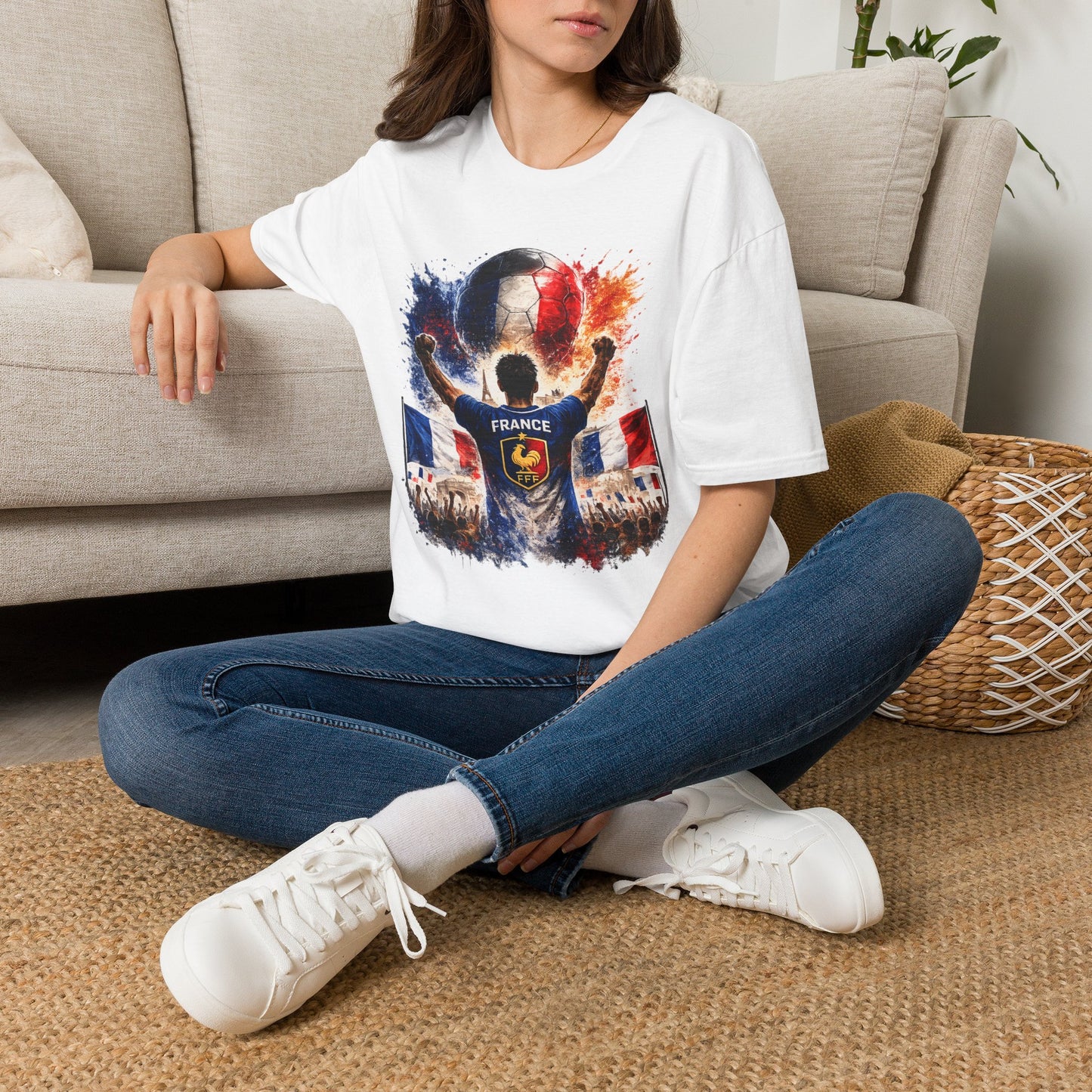 Frankreich Fan Shirt 2026 | France Football Supporter T-Shirt | Fußball Fan Geschenk