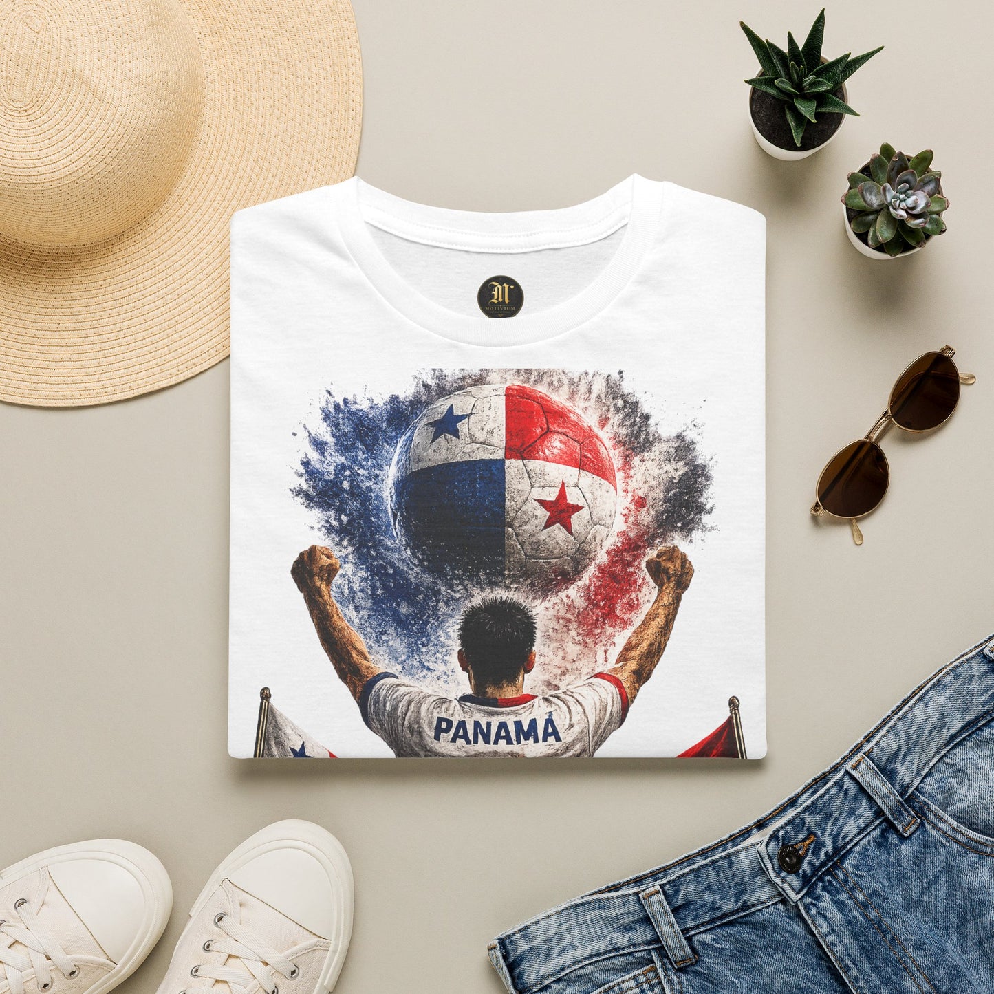 Panama Fußball Fan T-Shirt | Panama Supporter Shirt | Panama Fan Design | Fußball Fanartikel | Geschenk für Panama Fans