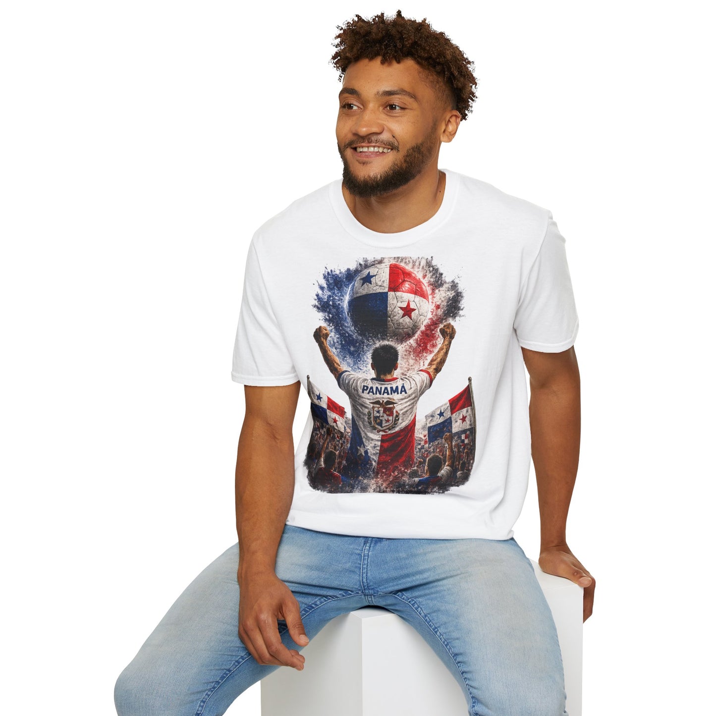 Panama Fußball Fan T-Shirt | Panama Supporter Shirt | Panama Fan Design | Fußball Fanartikel | Geschenk für Panama Fans