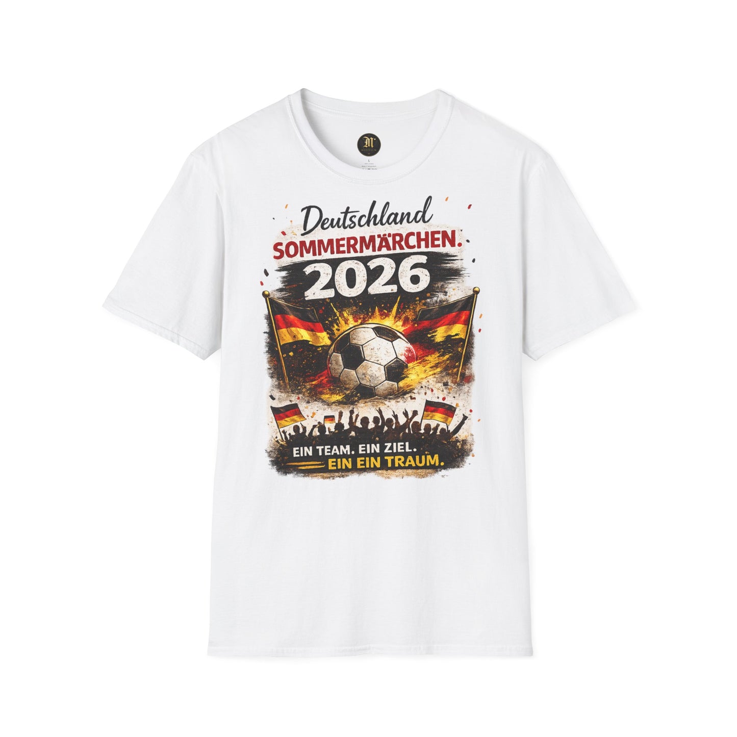 Deutschland Sommermärchen 2026 T-Shirt – Fußball Fan Shirt | Ein Team. Ein Ziel. Ein Traum.
