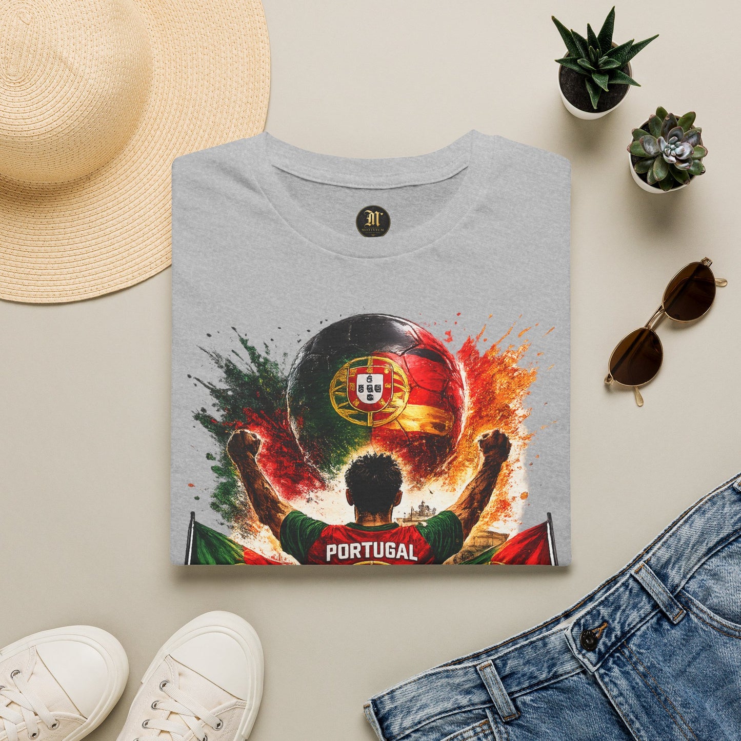 Portugal Fan Shirt 2026 | Portugal Football Supporter T-Shirt | Fußball Fan Geschenk