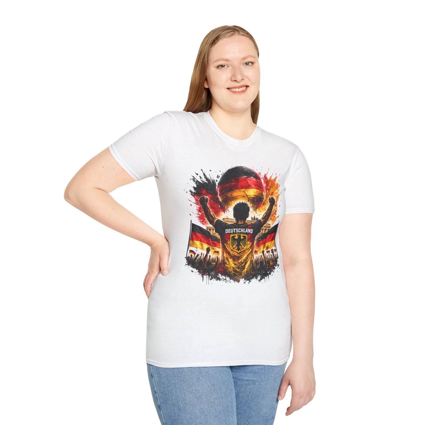 Deutschland Fan Shirt 2026 | German Football Supporter T-Shirt | Fußball Fan Geschenk