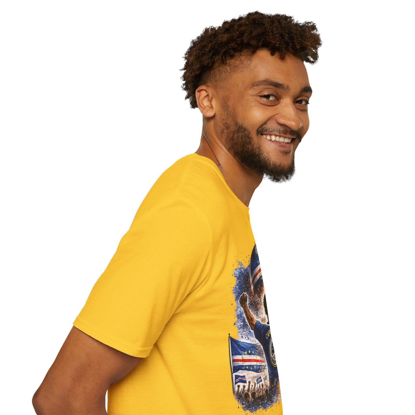 Kap Verde Fan Shirt – Cape Verde Football Supporter T-Shirt | Fußball Fan Geschenk