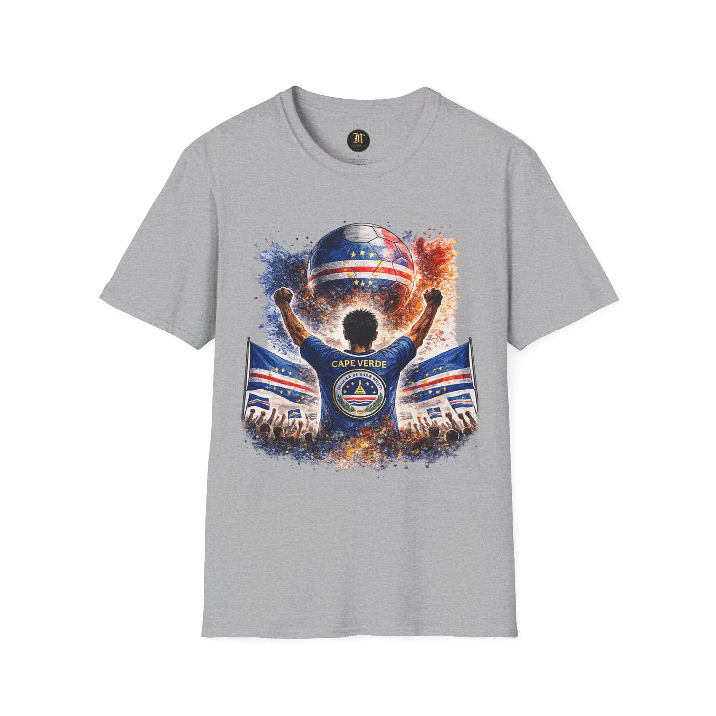 Kap Verde Fan Shirt – Cape Verde Football Supporter T-Shirt | Fußball Fan Geschenk