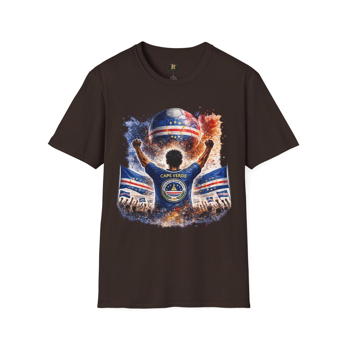 Kap Verde Fan Shirt – Cape Verde Football Supporter T-Shirt | Fußball Fan Geschenk