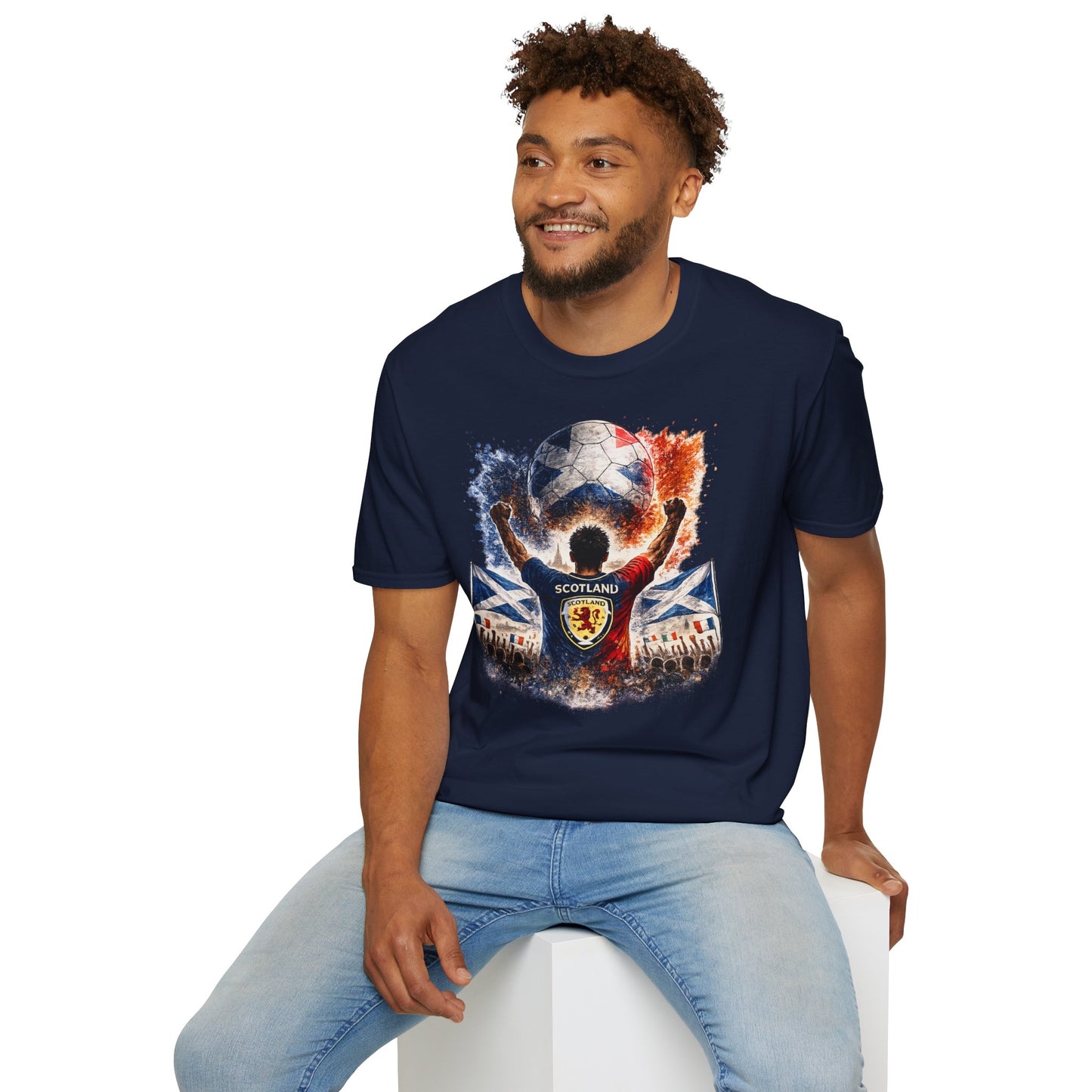 Schottland Fan Shirt – Scotland Football Supporter Design | Fußball Fan Geschenk