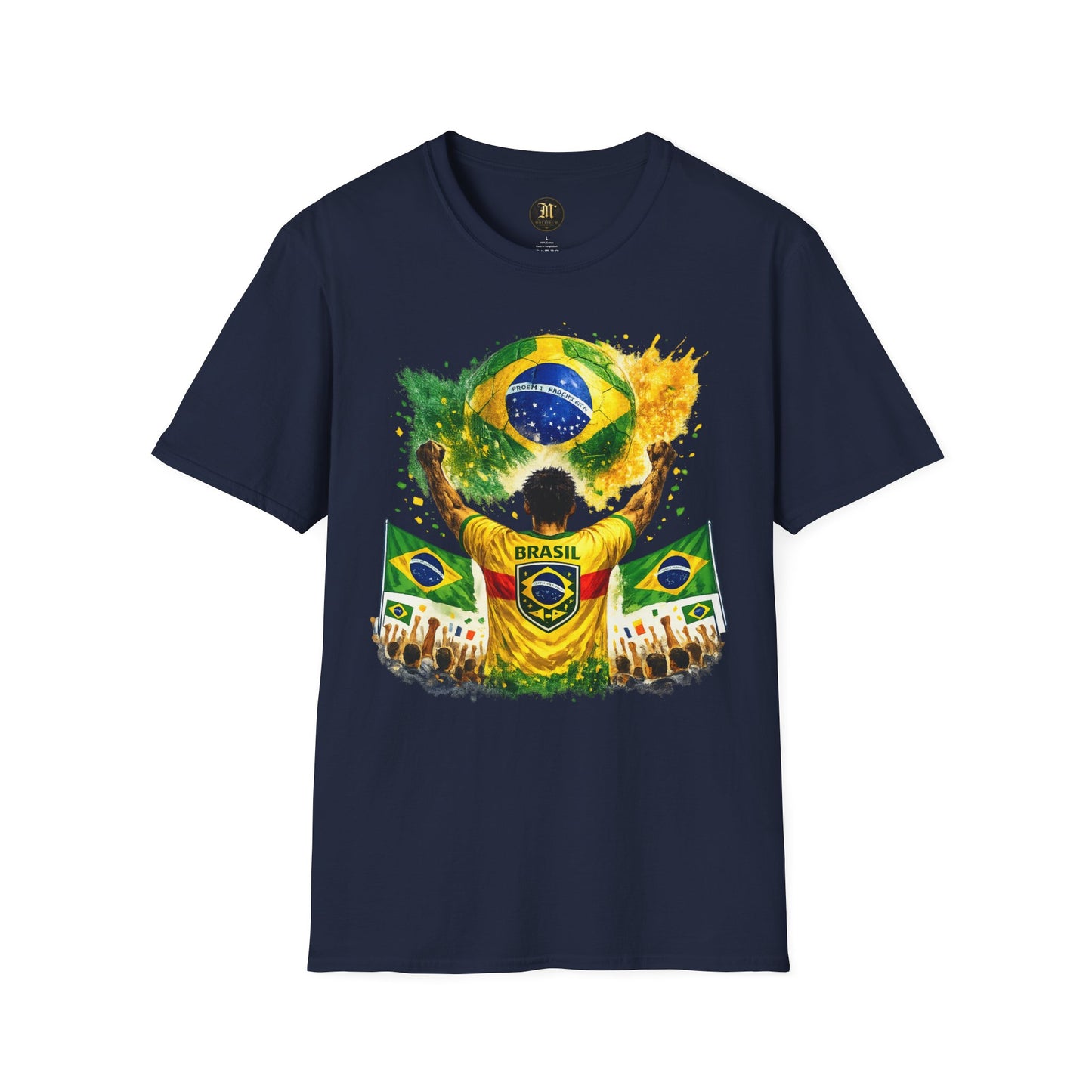 Brasilien Fan Shirt 2026 | Brazil Football Supporter T-Shirt | Fußball Fan Geschenk | Public Viewing | Brasil Supporter