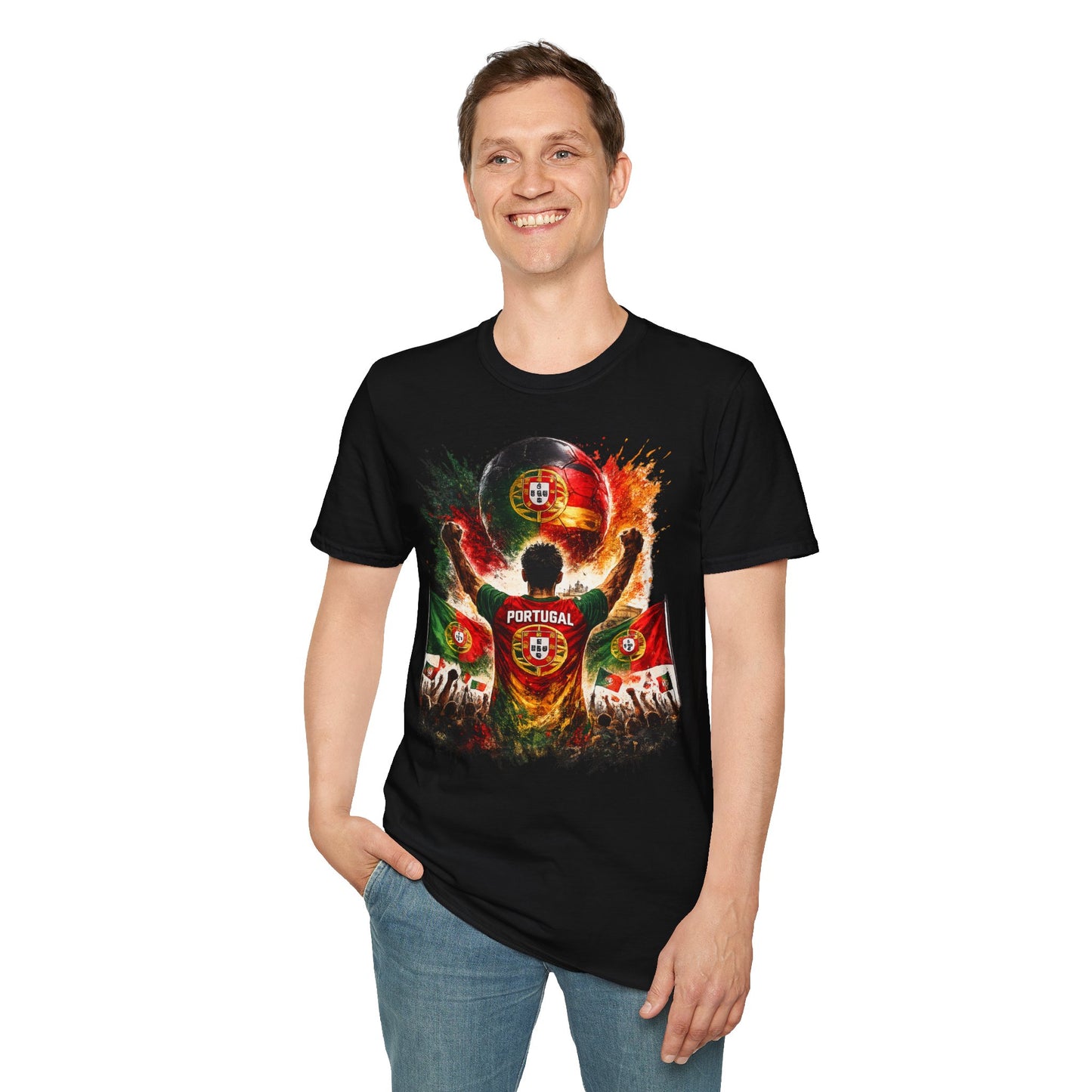 Portugal Fan Shirt 2026 | Portugal Football Supporter T-Shirt | Fußball Fan Geschenk